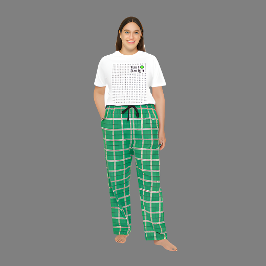 Women's Short Sleeve Pajama Set - Personalize With Mother's Day Messages