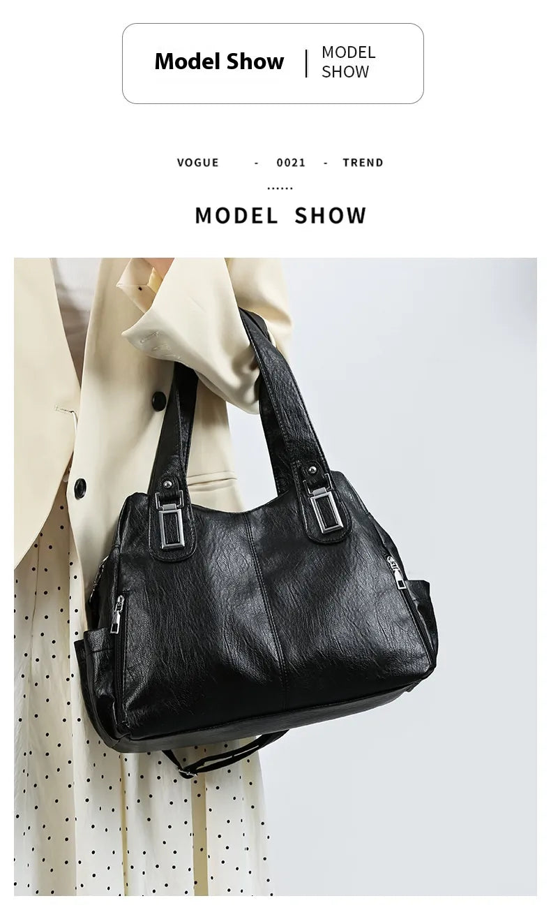 New Women's Bag European And American Big Bag Portable Tote Bag