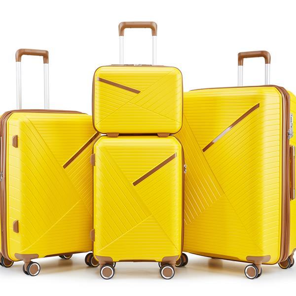 4-Piece Expandable Spinner Luggage Set- FREE USA SHIPPING