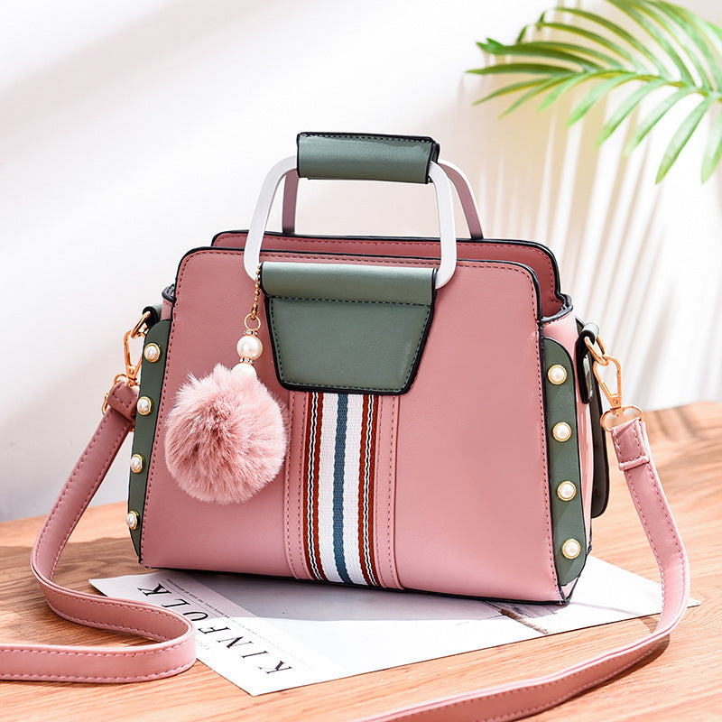 PU Leather Shoulder Messenger Handbag