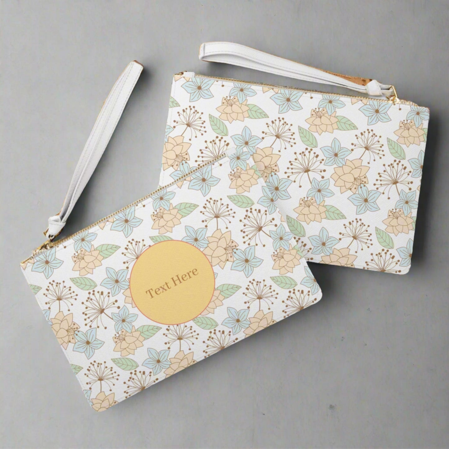 Clutch Bag - Personalize With Floral Designs