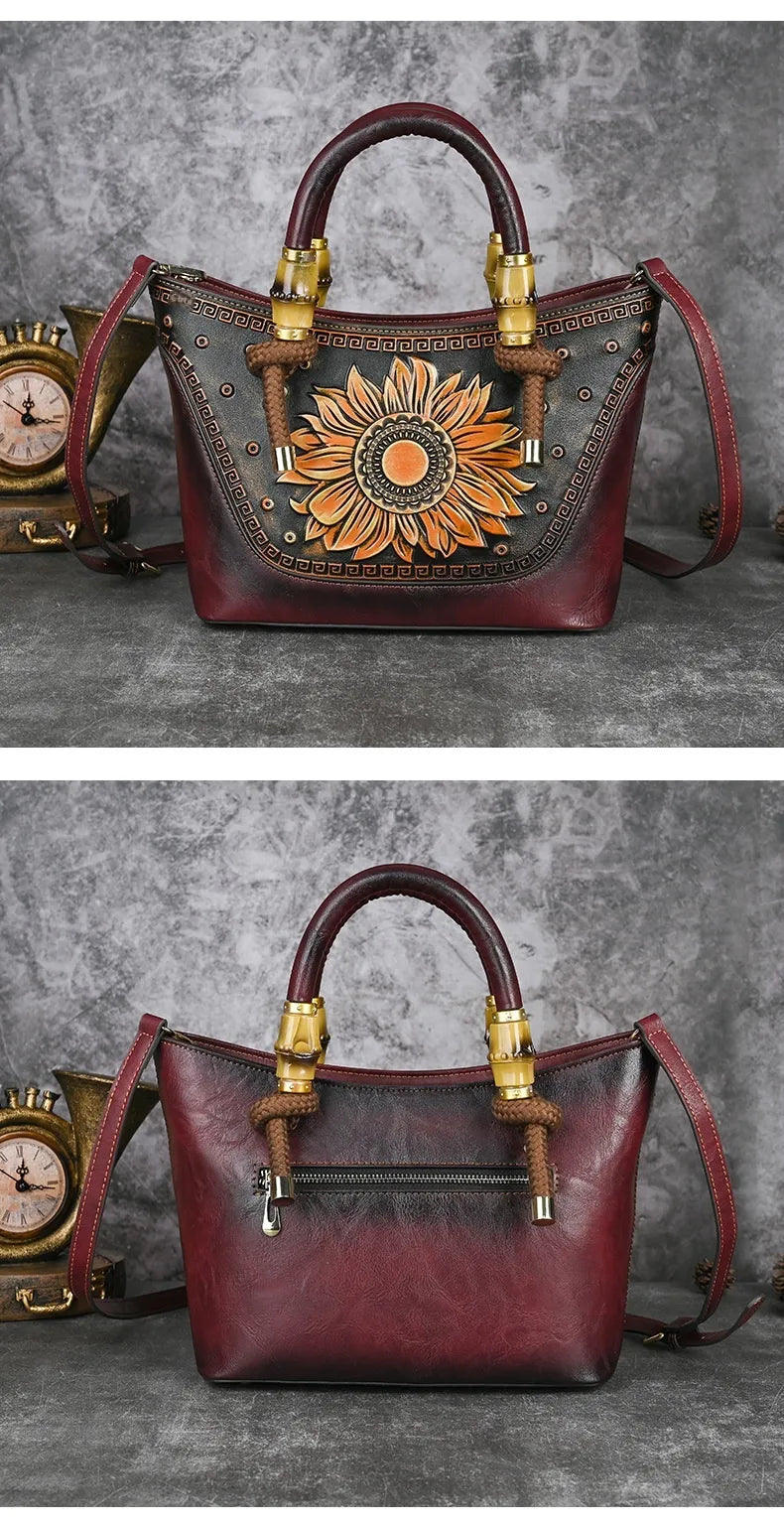High-grade Elegant Middle-aged One-shoulder Versatile Crossbody Bag