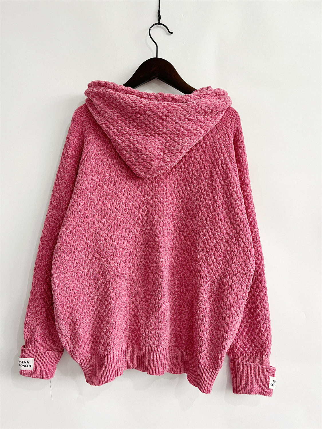 Long Sleeve Hooded Sweater with Drawstring