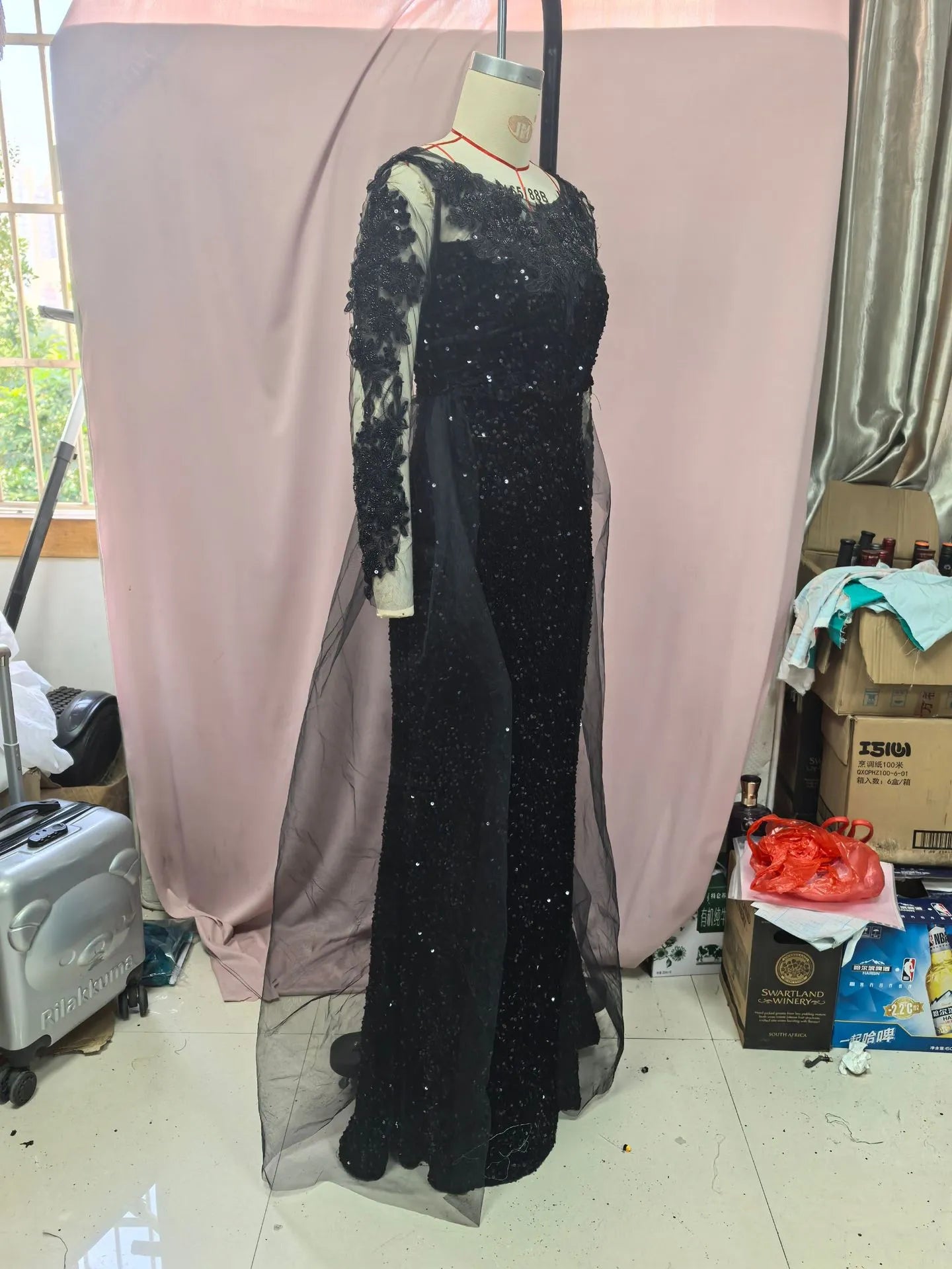 Women's Dance Lace Party Evening Dress