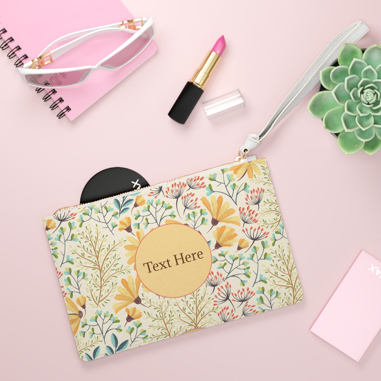 Clutch Bag - Personalize With Floral Designs