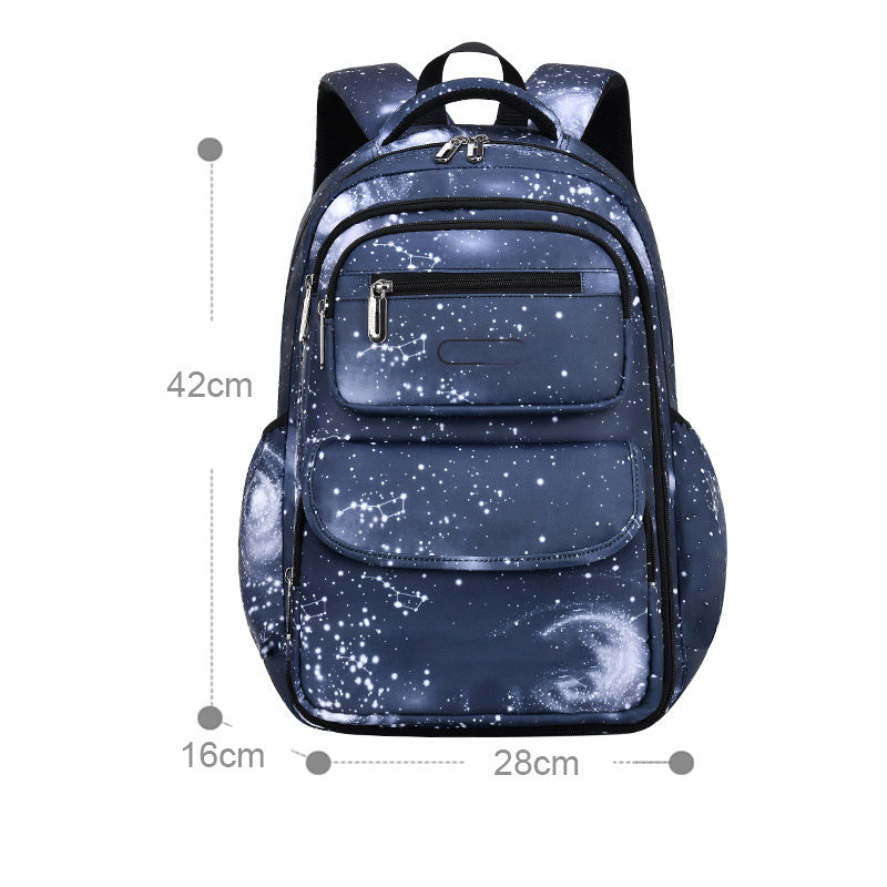 New Schoolbag For Primary School Students Male Side Refrigerator Open Large Capacity Children's Bags Grade