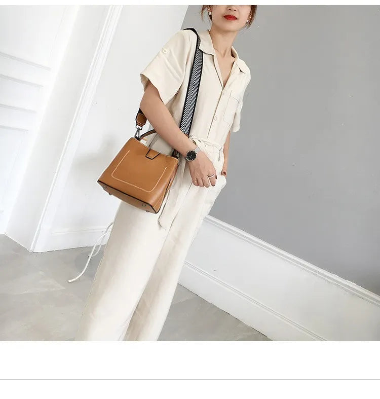 Fashionable Stylish Bucket Bag Shoulder Crossbody Bag Women's Bag Broadband