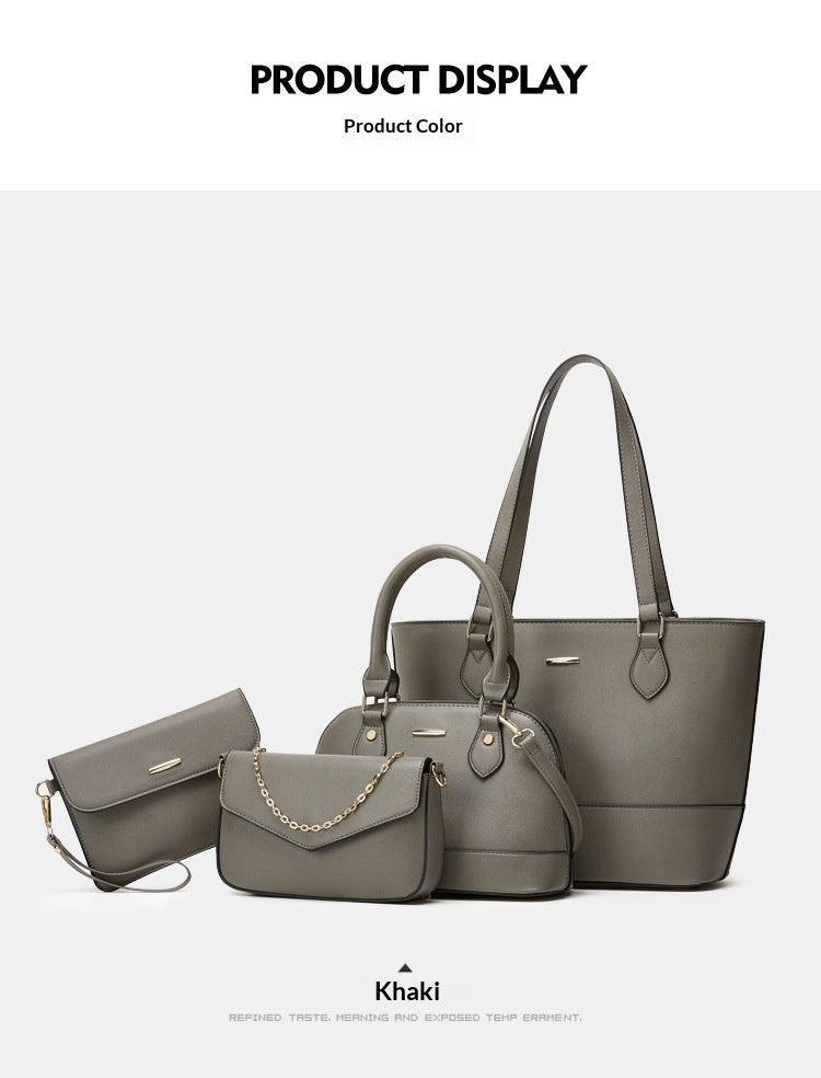 Womens Bag Set Fashionable Trendy Tote
