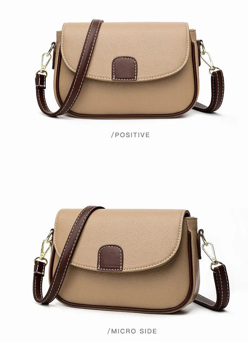 Fashion Flap Shoulder Bags For Women Versatile Crossbody Small Square Bag