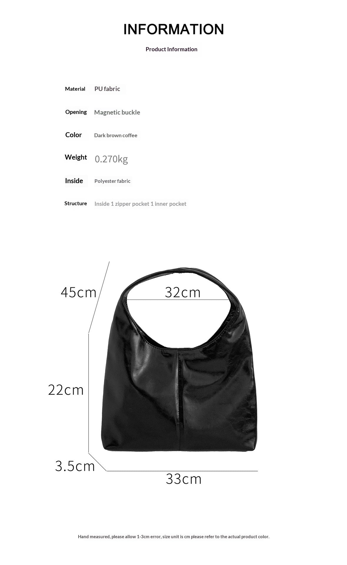 Large Capacity Soft Leather Handbag For Women