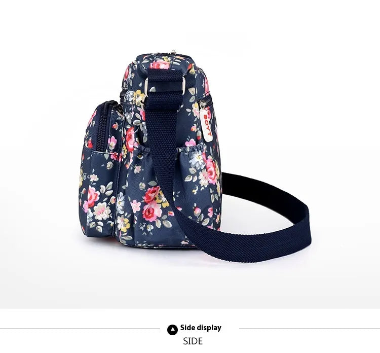 Printed Shoulder Bag Lightweight Outdoor Simplicity Travel