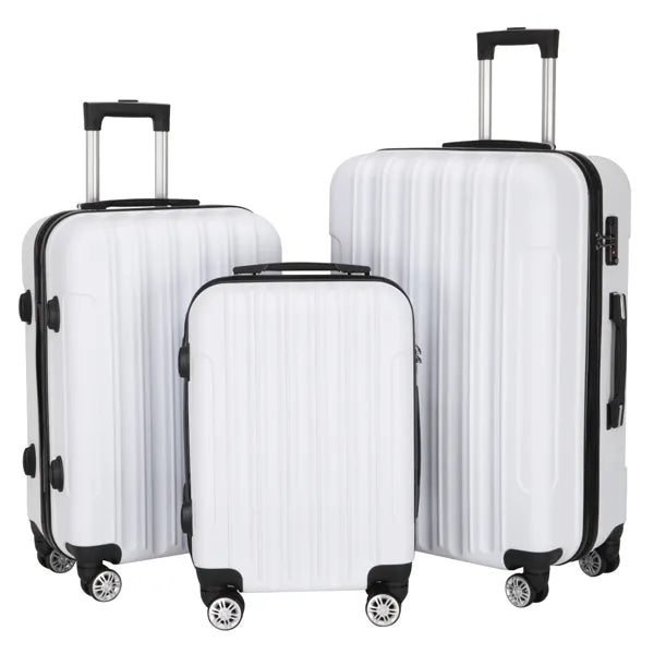 Vertical Pattern Three-in-one Trolley Case With Handle And Universal Wheels- FREE USA SHIPPING