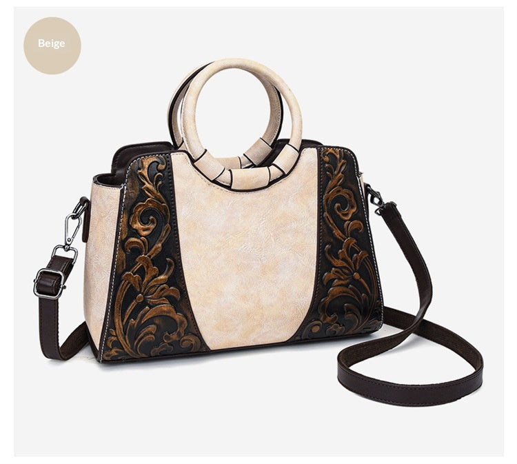 Large-capacity Shouldercarry Ethnic-style Womens Bag