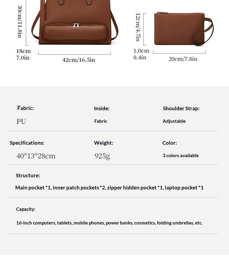 New Stylish  Trendy European And American Retro Single-shoulder Tote Bag