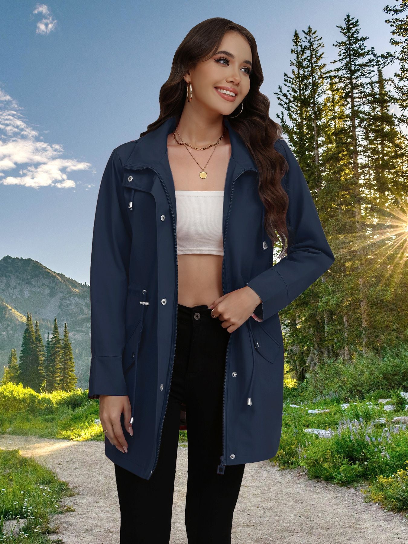 Outdoor Jacket Coat Female Versatile Casual Top