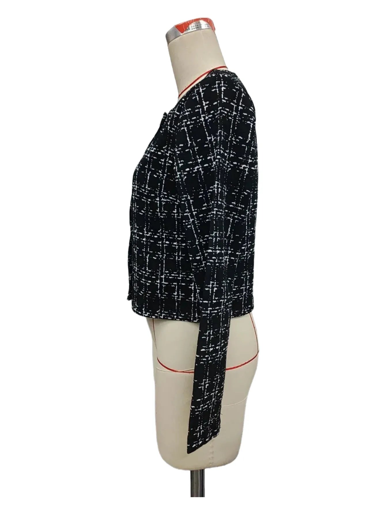 Slim Fit Elegant Button Long Sleeve Commuter Small Suit