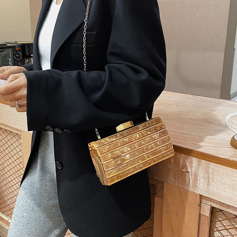 Women's High-end Patch Acrylic Evening Bag