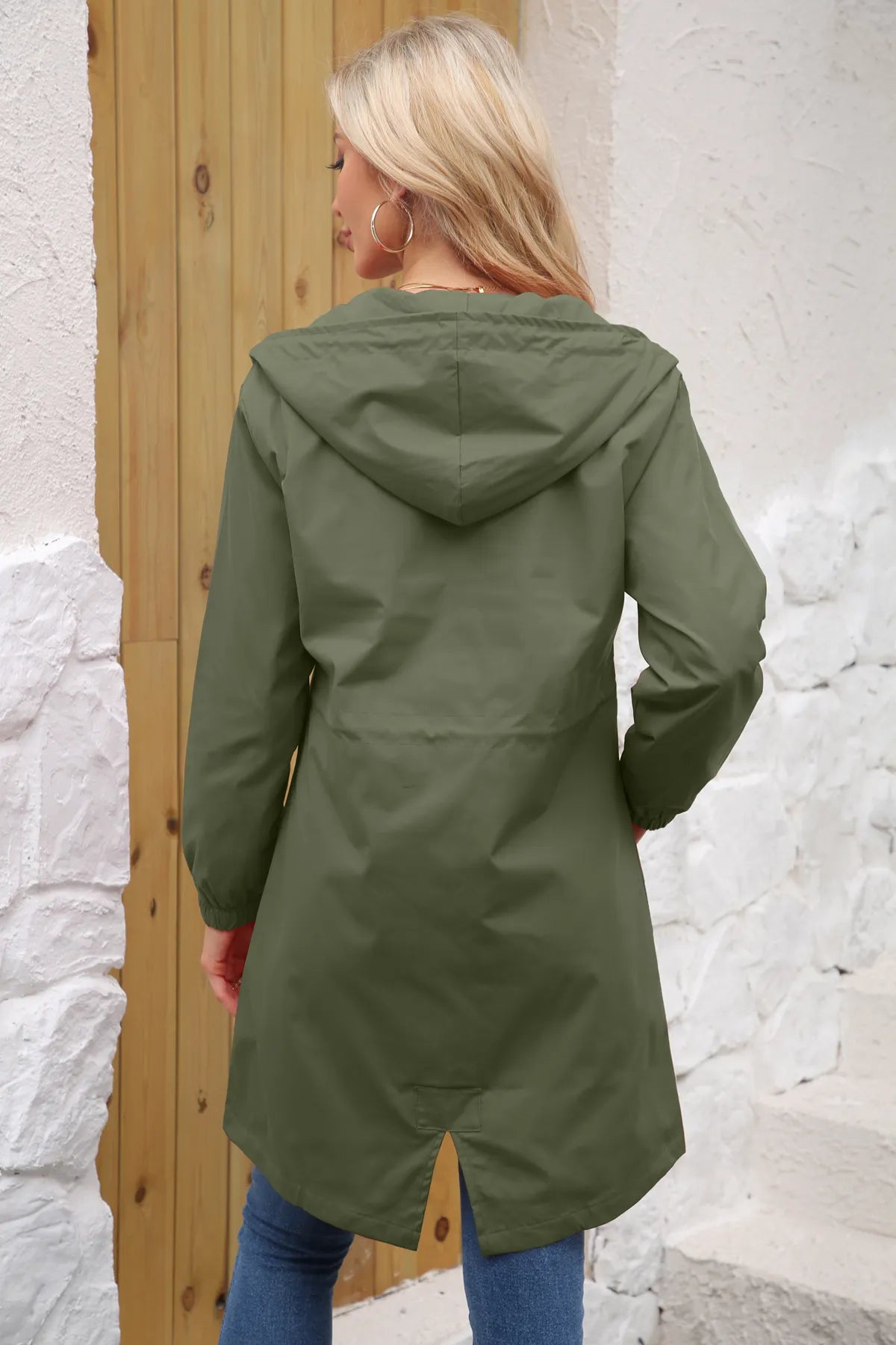 Waterproof Anorak Women's Casual Long Coat