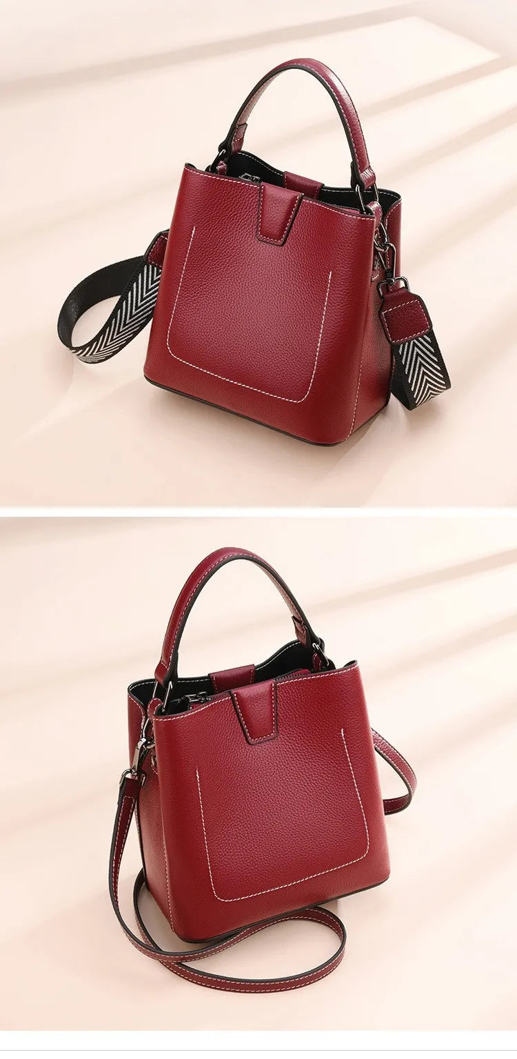 Fashionable Stylish Bucket Bag Shoulder Crossbody Bag Women's Bag Broadband