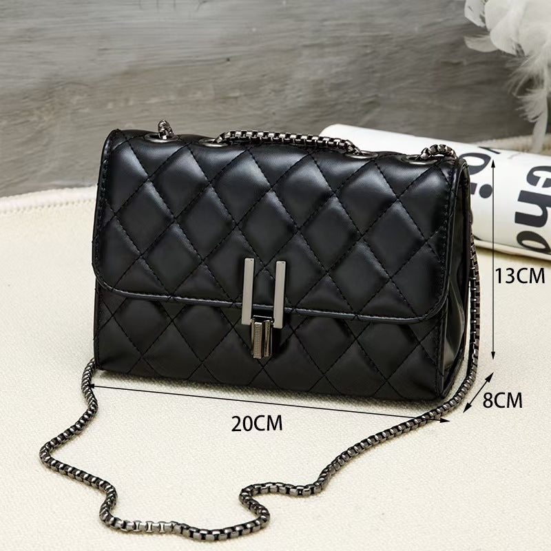 Rhombus Chain Bag Fashion Shoulder Messenger