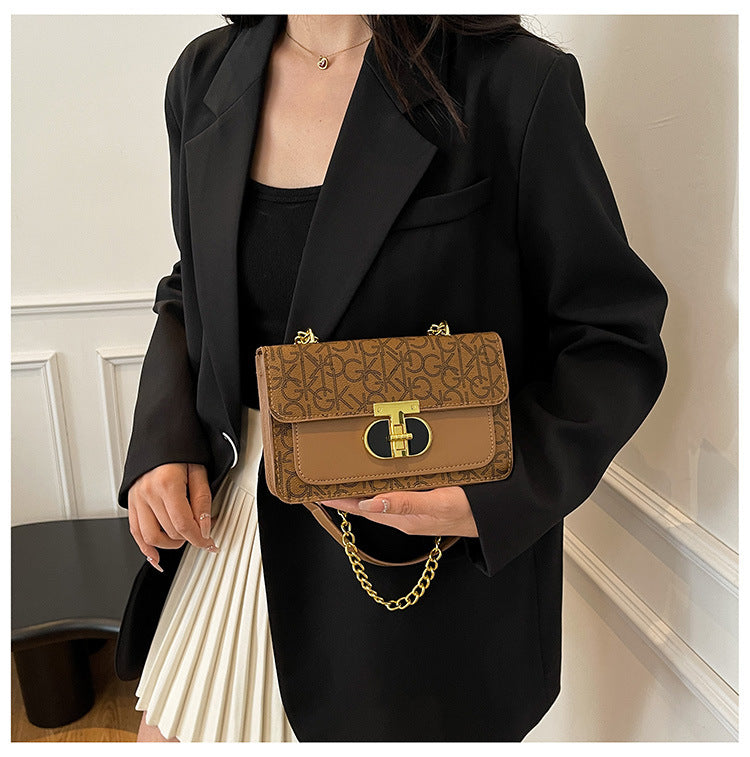 Spring New All-Match Instagram-Style Shoulder Crossbody Bag Small Square