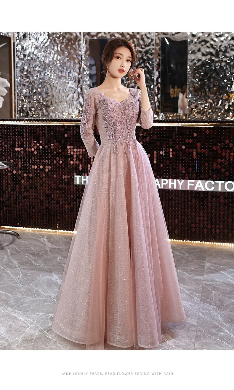 Summer Banquet Temperament Elegant Evening Dress