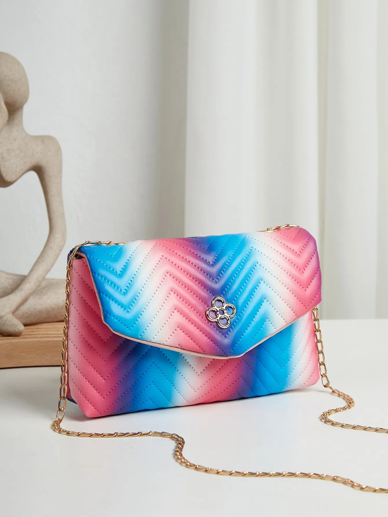 New Contrast Color Polyester Suitable For Portable Travel Lipstick Cosmetics Women's Bag