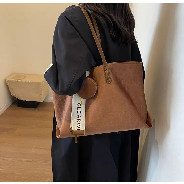 Casual Large Capacity Totes Women's Large Shoulder Bag