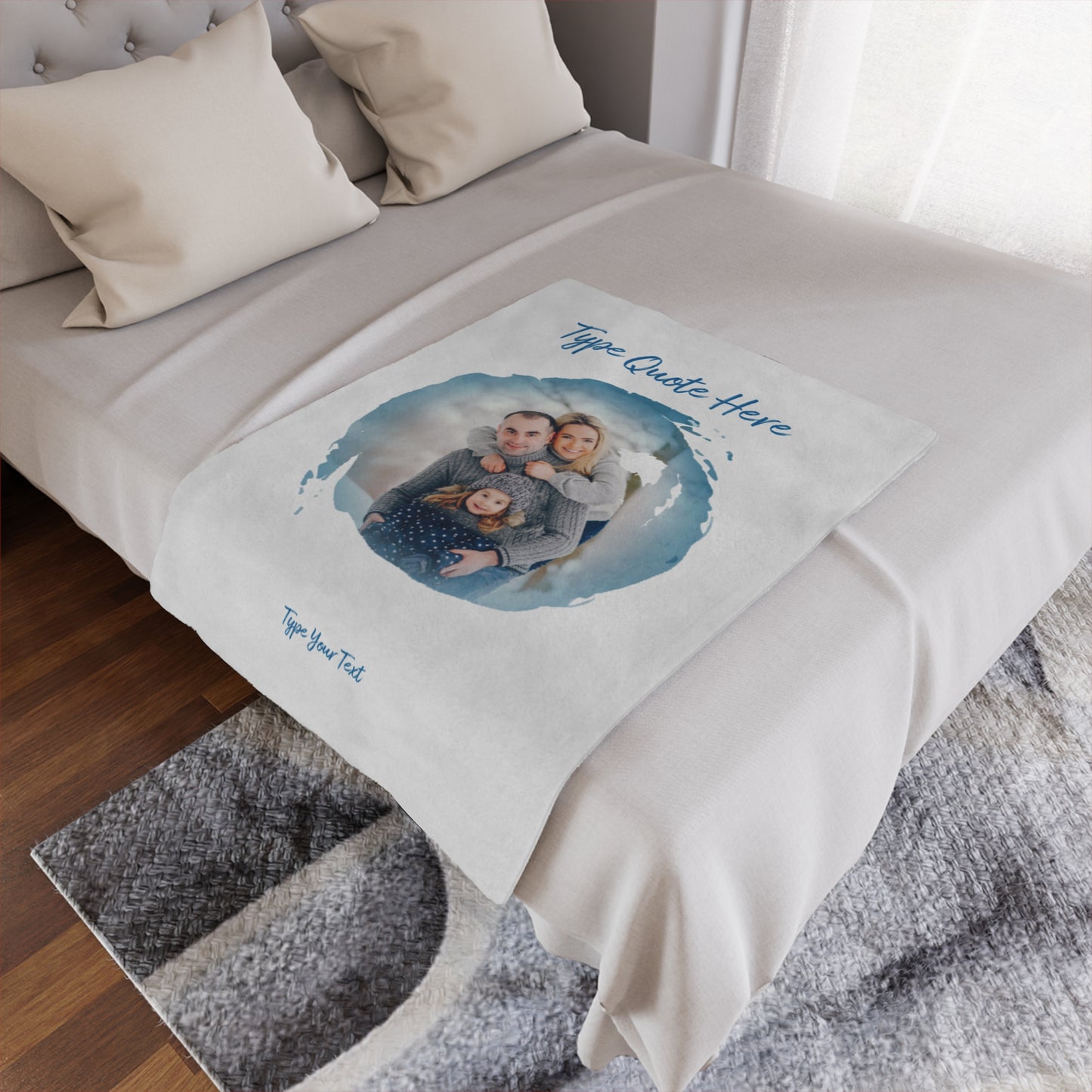 Microfiber Blanket - Personalize With Your photo