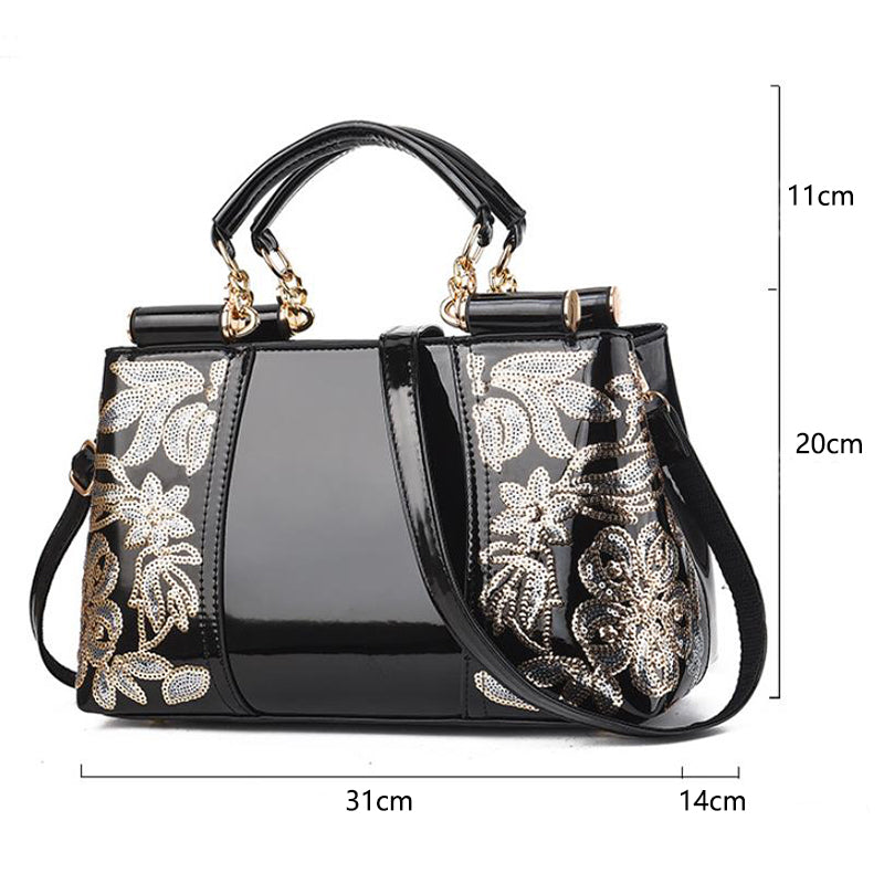 Fashion Sequins Handbags Women Shoulder Bags For Party Wedding Bridal Bag