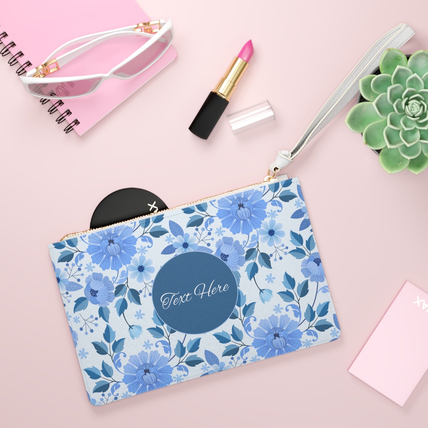 Clutch Bag - Personalize With Floral Designs