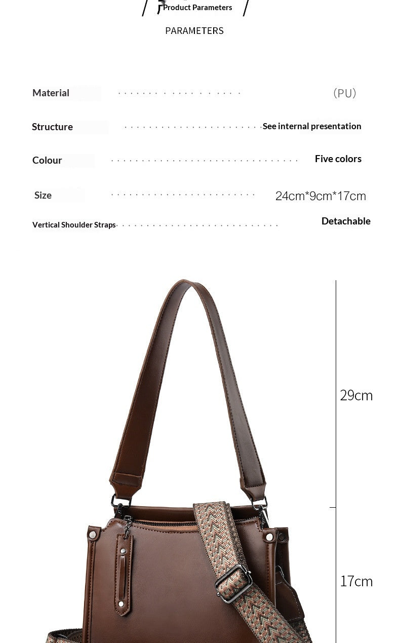 Women’s Small Square Bucket Crossbody Shoulder Bag