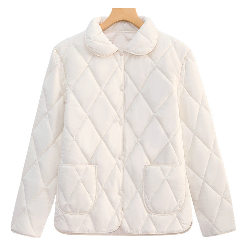 Women's Loose-fitting Lightweight Thin Coat Cotton-padded Jacket