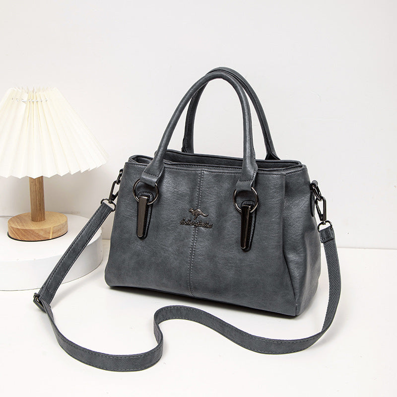 Fashion Large Capacity Wholesale Women's Crossbody Soft Leather Bag