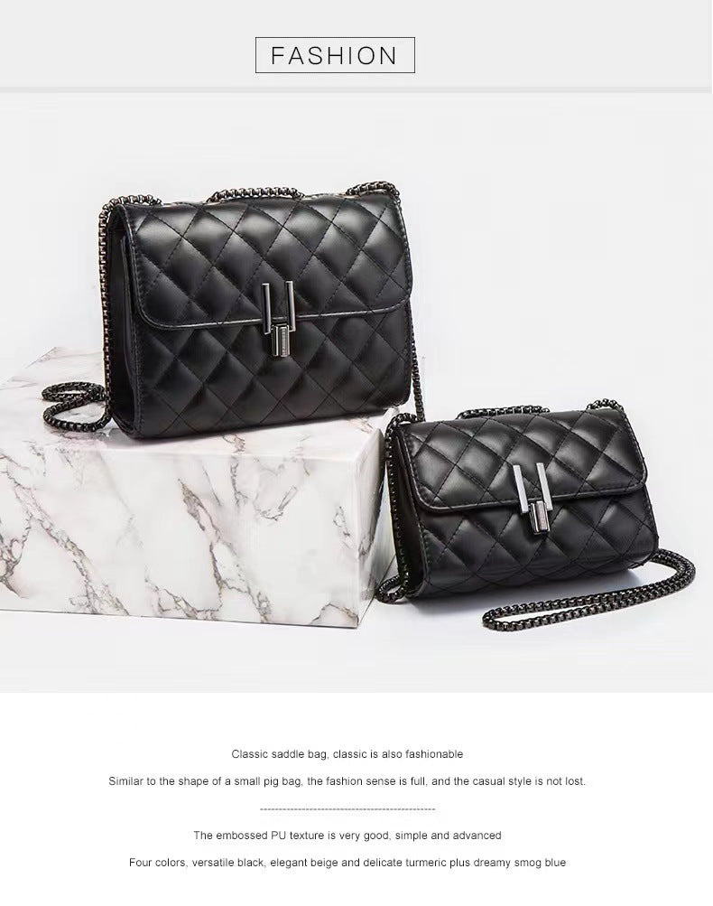 Rhombus Chain Bag Fashion Shoulder Messenger