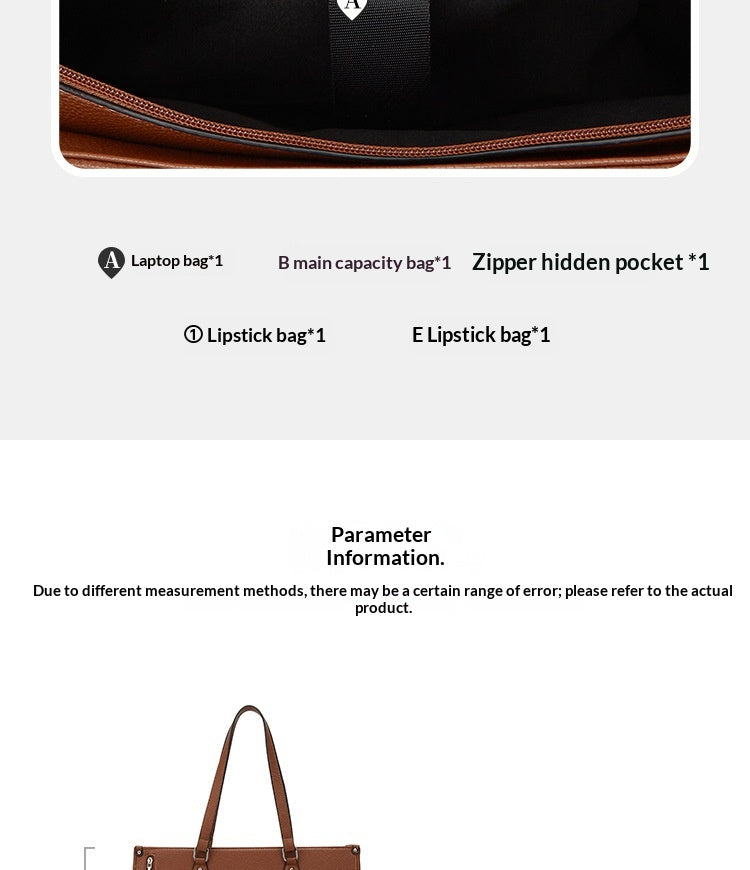 New Stylish  Trendy European And American Retro Single-shoulder Tote Bag