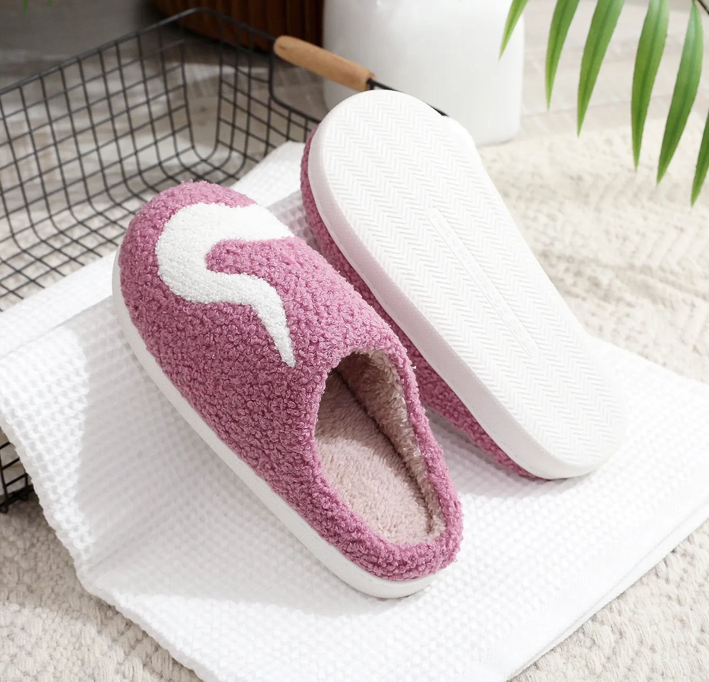 Halloween Ghost Home Cute Cartoon Household Cotton Slippers