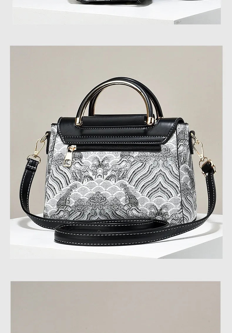 Chinese Style Embroidery Women's Handbag