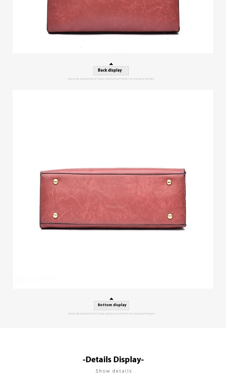 Women's Large Capacity Three-piece Messenger Bag