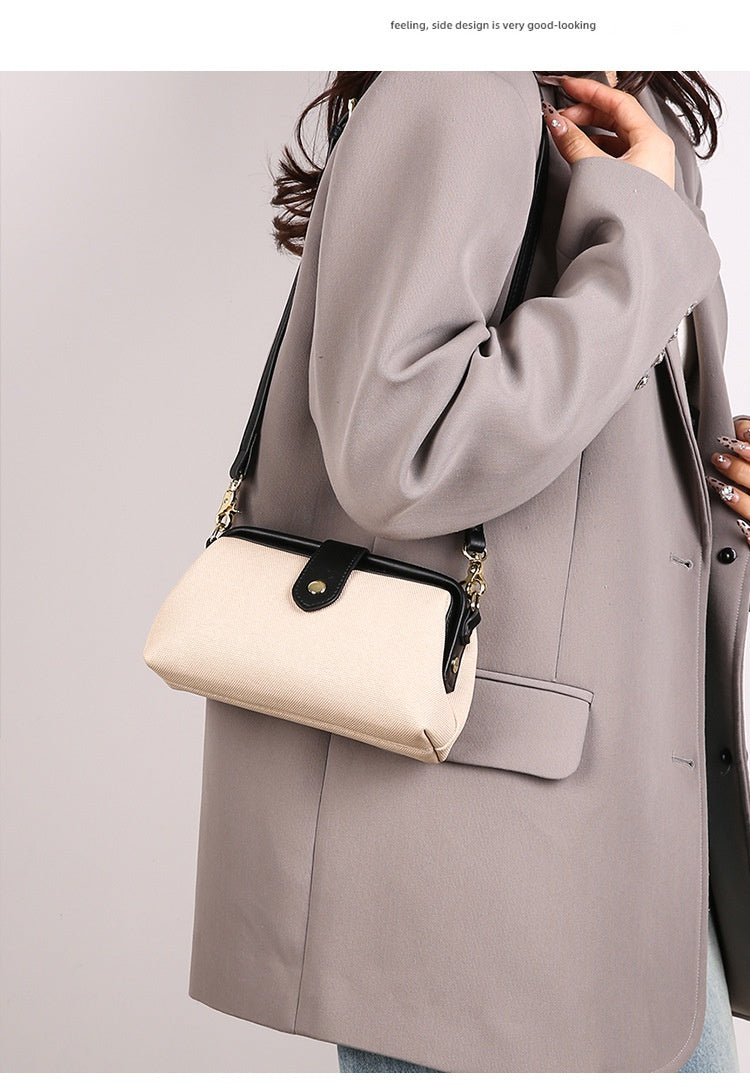 High-grade Casual Women's Niche Texture Shoulder Messenger Bag