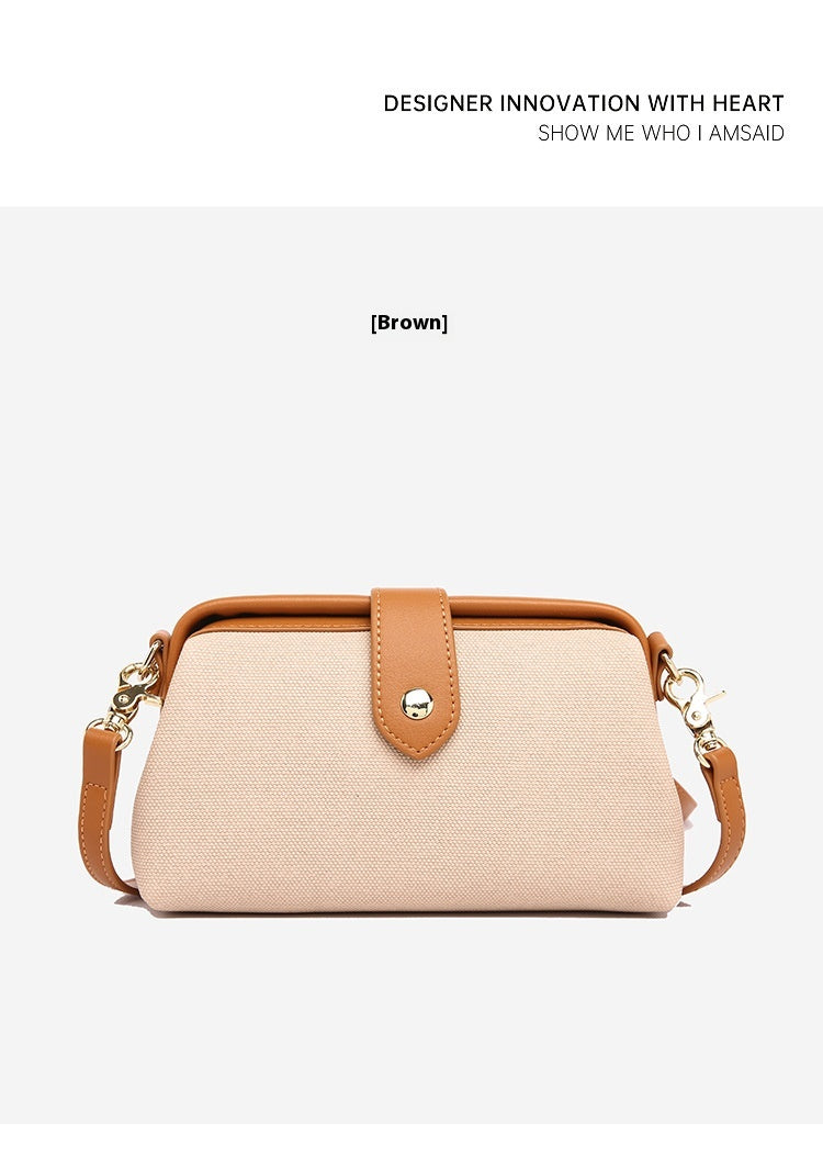 High-grade Casual Women's Niche Texture Shoulder Messenger Bag