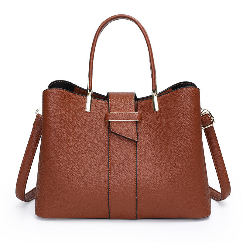 Simple Stylish Retro Womens Handbag With Crossbody Strap