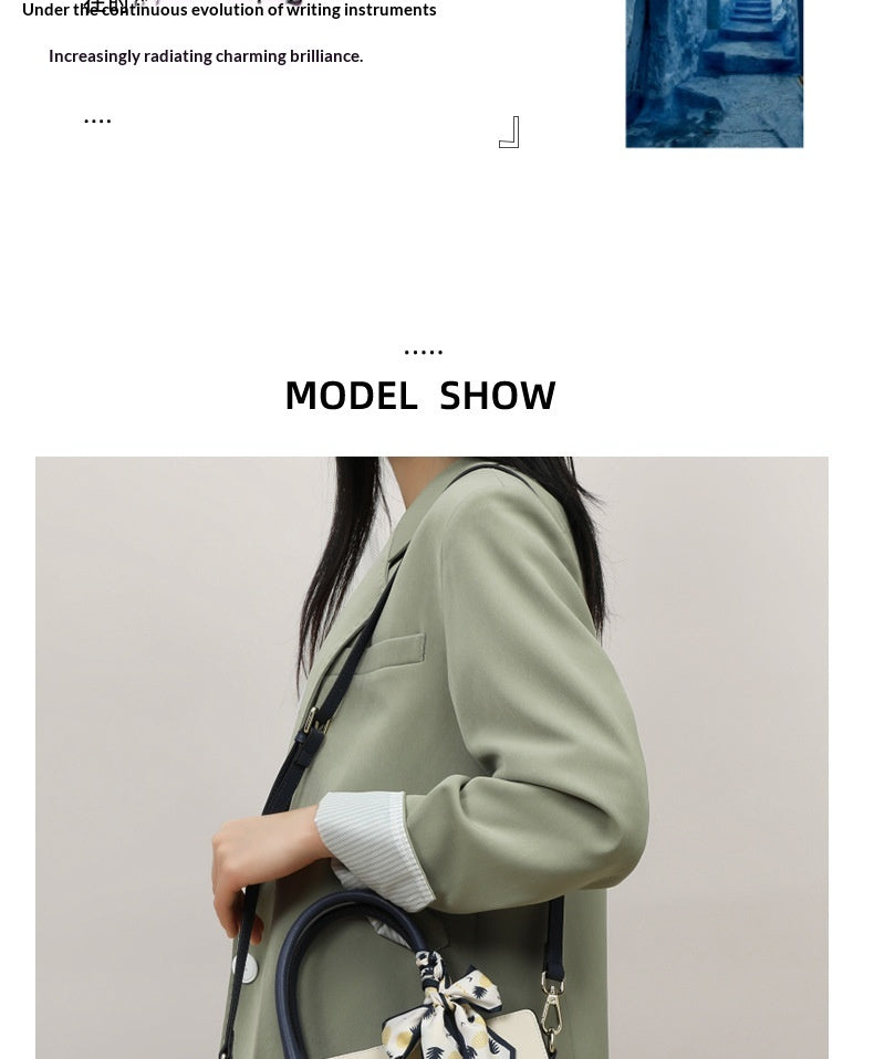 Premium Leather Crossbody Bag With A Spacious Design