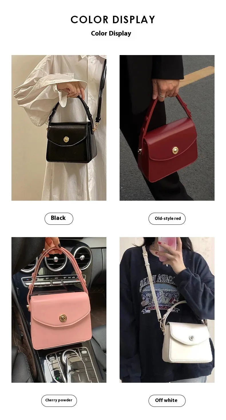 Vintage Style Women's Retro Messenger Handbag