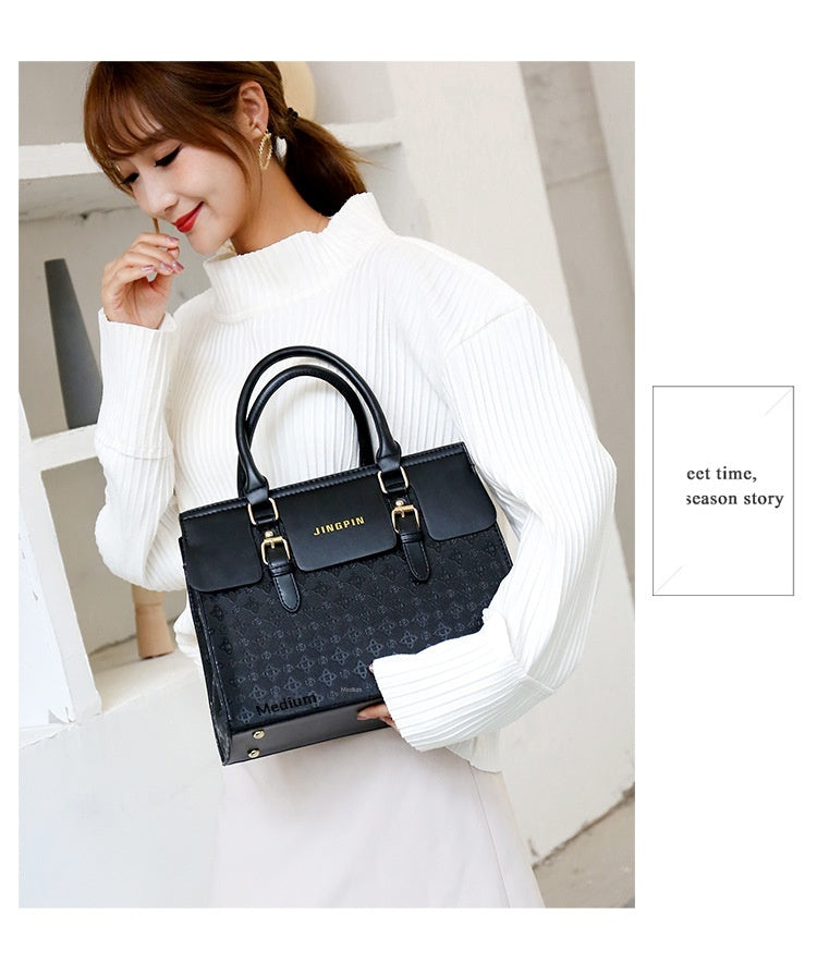 Simple Womens Shoulder Bag With A Diamond-quilted Texture