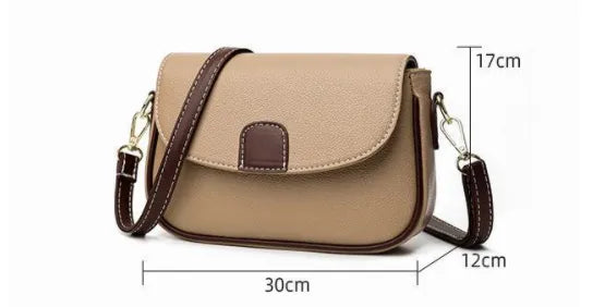 Fashion Flap Shoulder Bags For Women Versatile Crossbody Small Square Bag