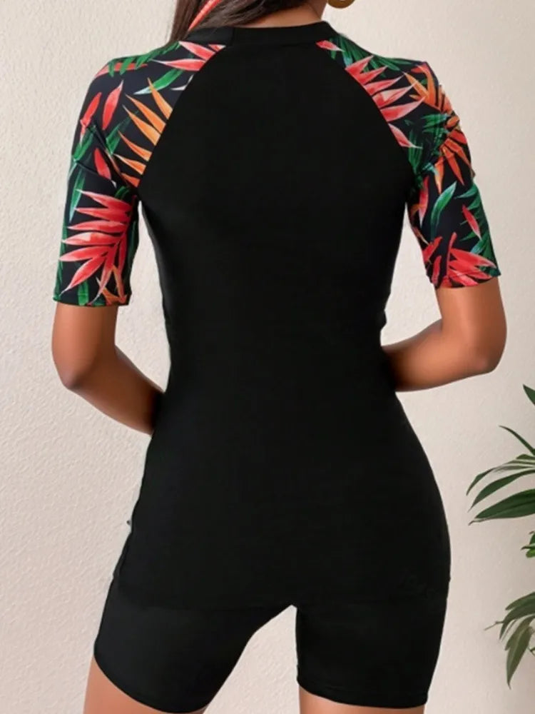 Women's Tight Quick-drying Diving Suit Split Swimsuit