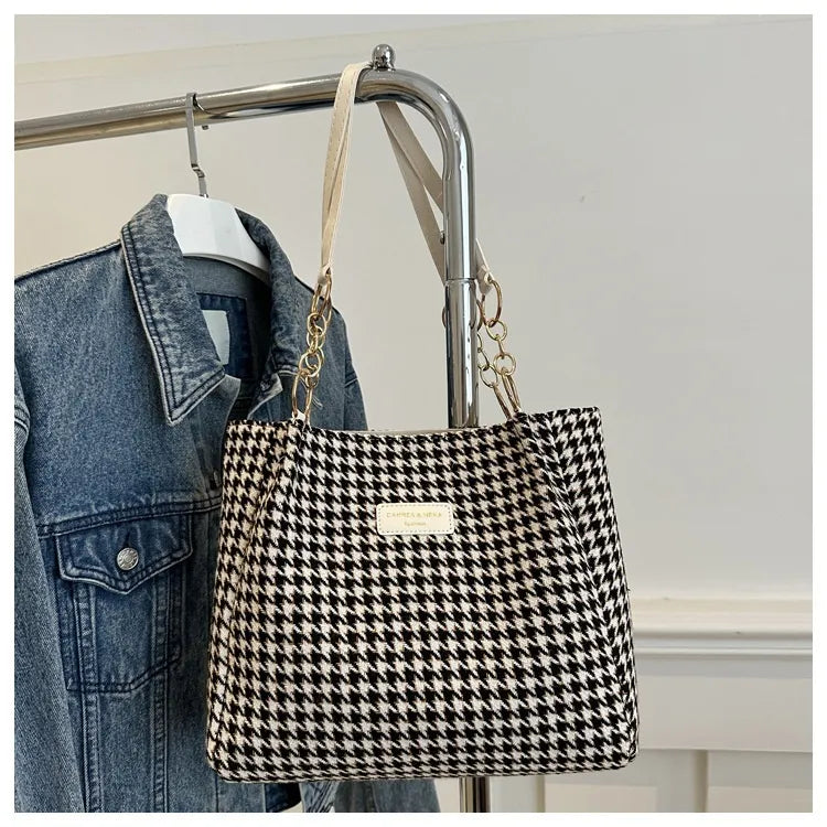 Fall Idle Style Chain Tote Shoulder Large Capacity
