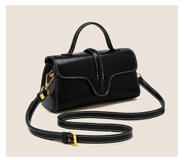 Niche Original High Sense Mild Luxury Retro Cambridge Portable Messenger Bag
