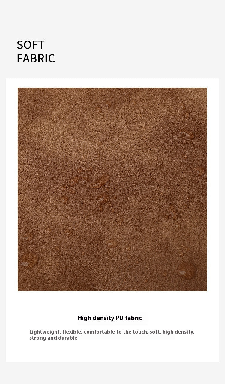 Retro Washed Leather Shoulder Messenger Bag
